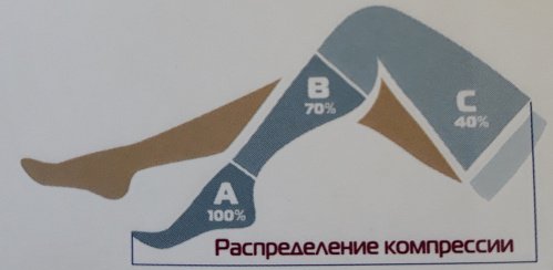 Гольфы ПАРА ЧККВ ГМ1(п) з/м с хлопком  1 класс компрессии 